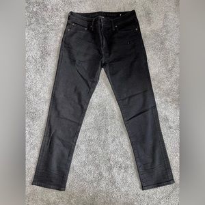 Black Denim American Eagle Jeans - Extra Stretch